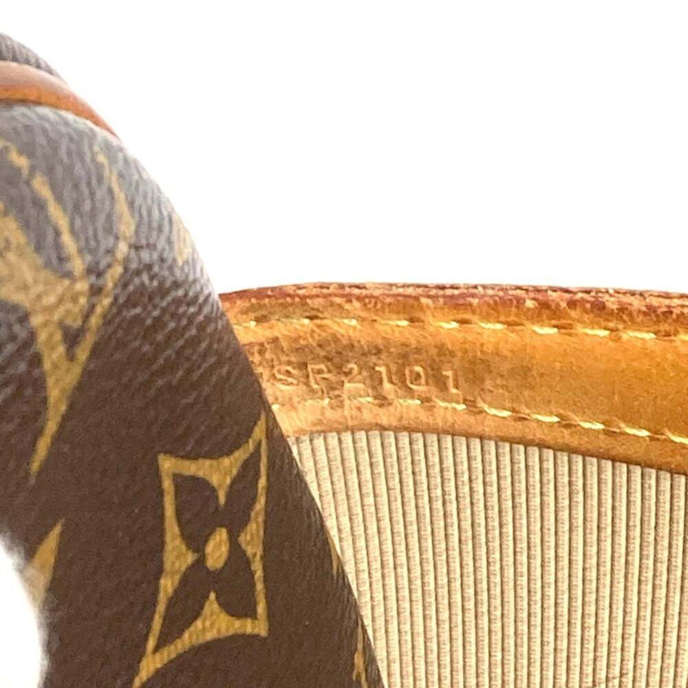 LOUIS VUITTON Brown Monogram Canvas Shoulder Bag - Picture 9 of 16